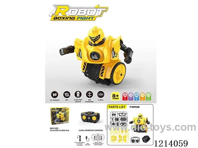 RC Assembled Versus Robot included battery
