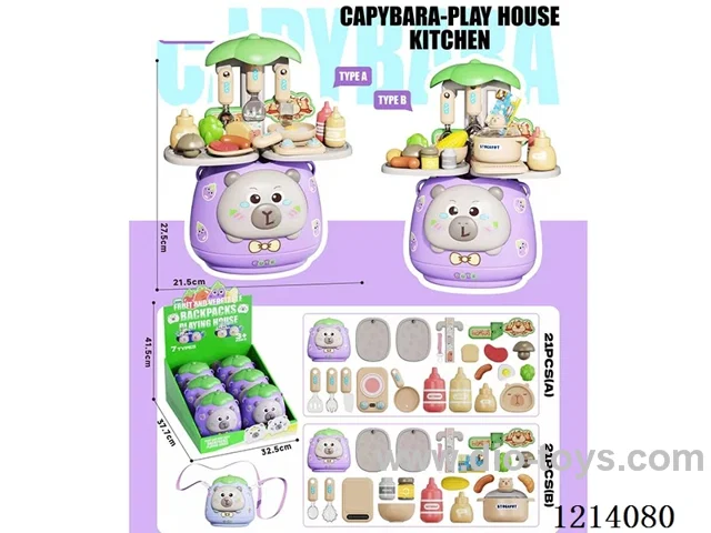 Backpack storage Kitchen Set