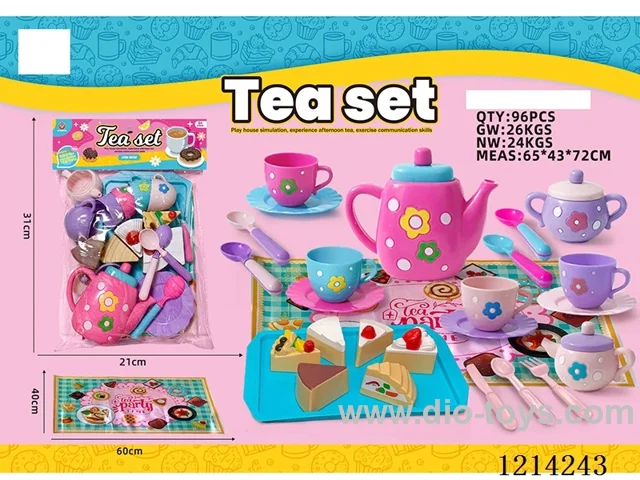 (29PCS) Tea Set H + Tray Carpet