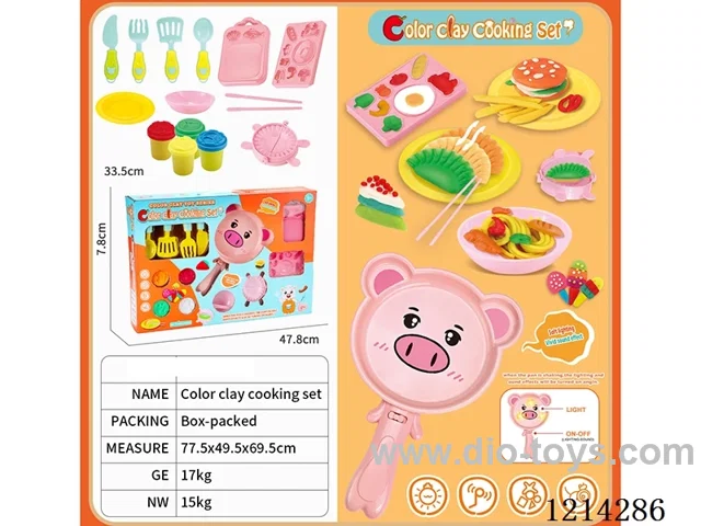 colored clay set