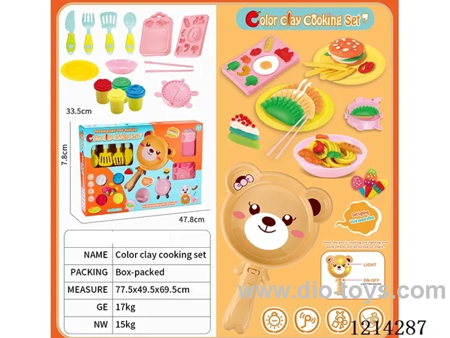 colored clay set