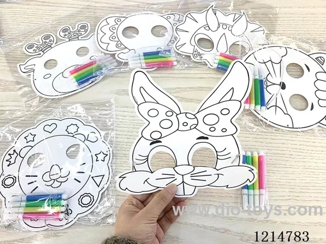 Mask Doodle (1 piece + 4 pens)