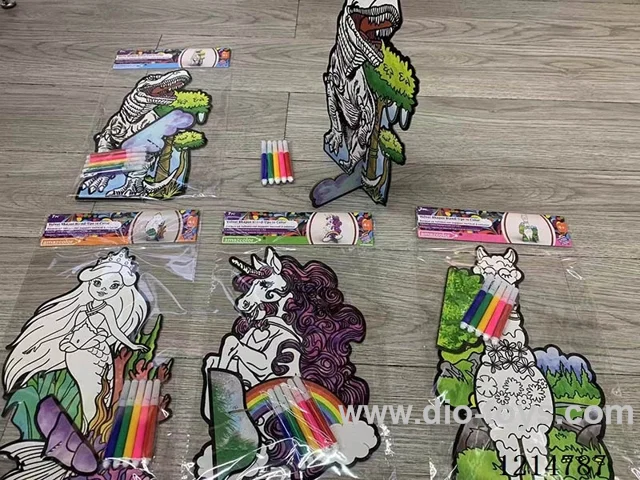 Flocking Painting(1 piece + 5 strokes)