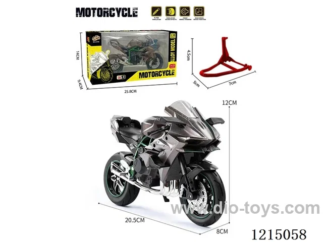 1:10 alloy motorcycle W L/M (champagne color)