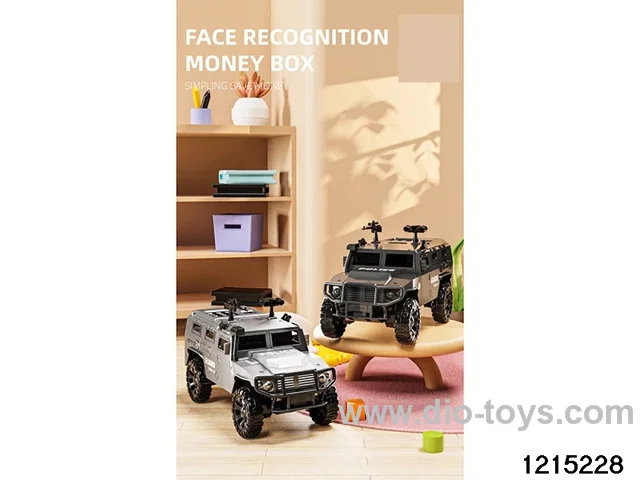Face recognition piggy bank