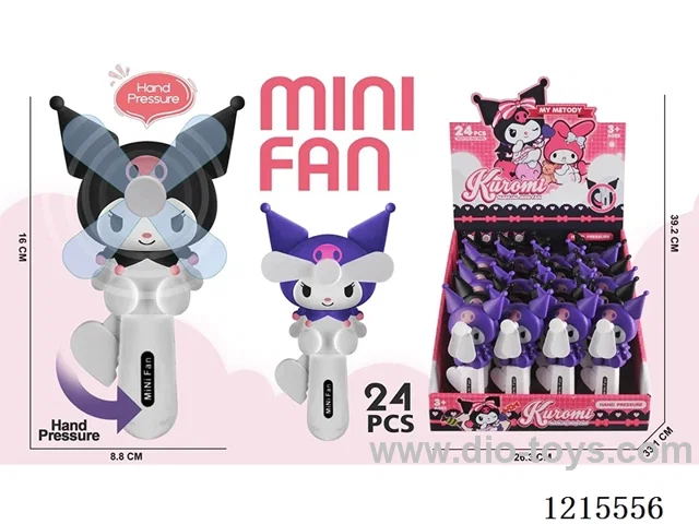 Hand-pressure fan 2-color mix (24PCS)
