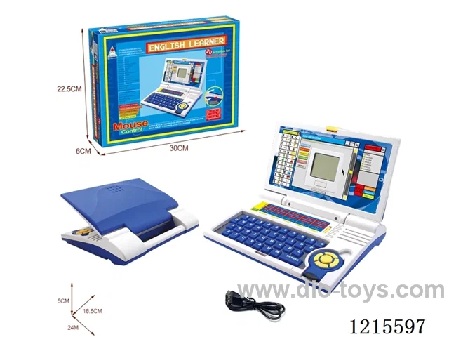 English Rechargeable Computer (20 function) with USB Cable Charging Cable