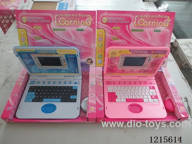 English Learning Machine - 80 Functions - Blue/Pink (LCD)