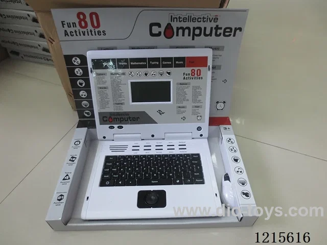 English Black & White Learning Machine 80 Functions (Black) LCD Display