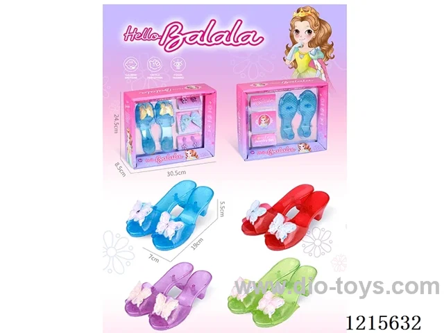 Flower Shoes Jewelry Set
