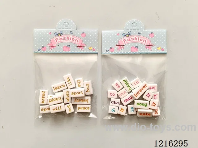 DIY Jewelry Set (Alphabet Beads - 2 Mixes)