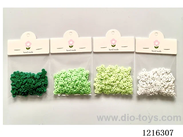 DIY Jewelry Set (DIY soft ceramic slice beads - 4 mixes)