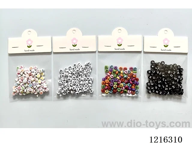 DIY Jewelry Set (Alphabet Beads - 4 Mixes)