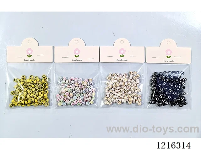 DIY Jewelry Set (Alphabet Beads (Smiley Face)-4 Mixes)
