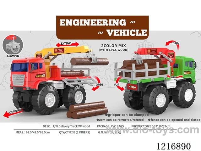 Free wheel timber transporter