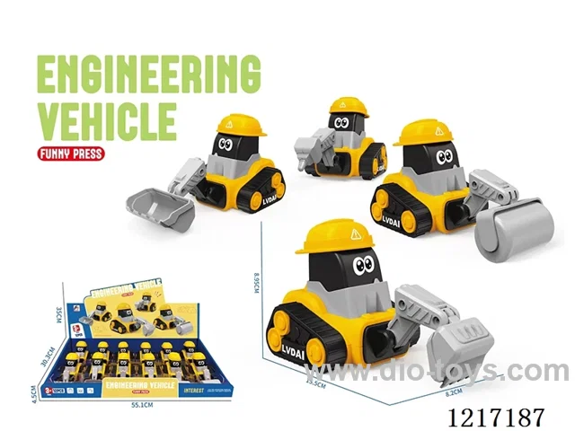 Engineering pressing vehicle
