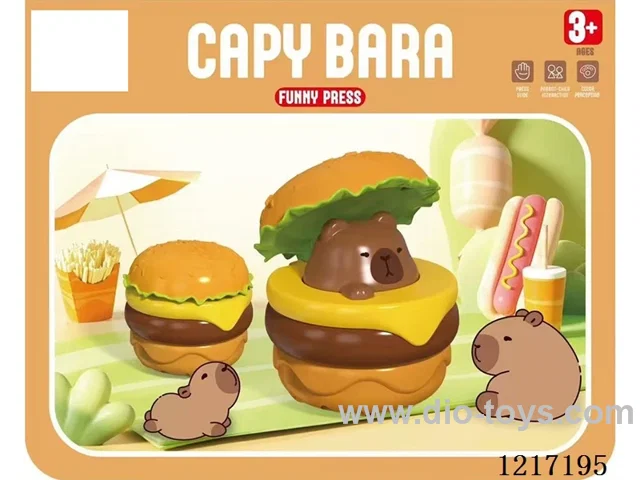 Kapibala hamburger press car