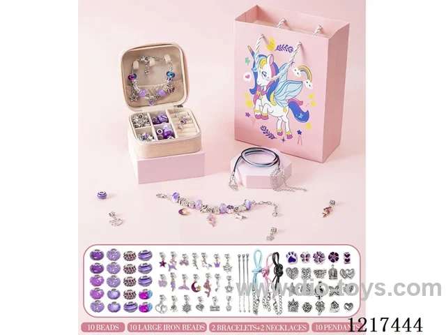Pandora DIY Unicorn Purple Set(34PCS)