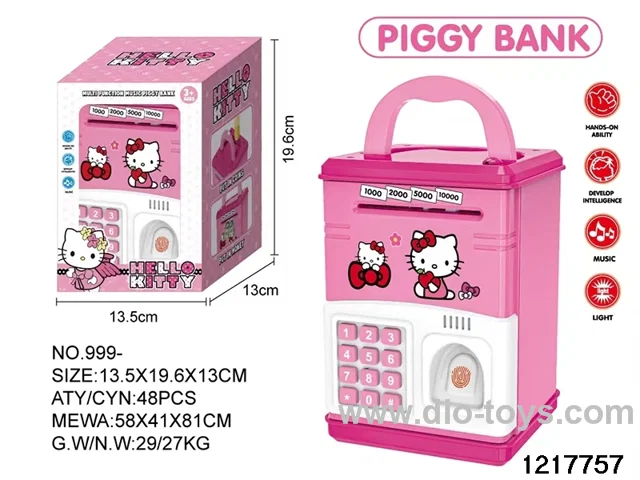 Fingerprint piggy bank