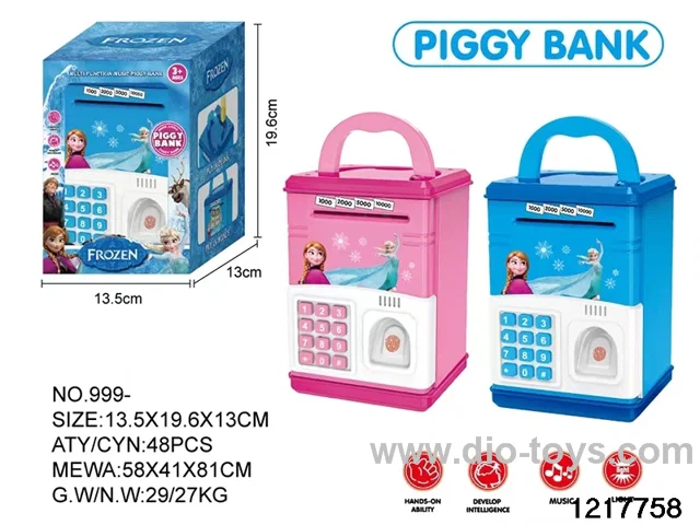 Fingerprint piggy bank