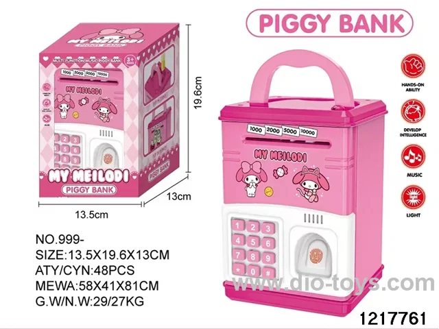 Fingerprint piggy bank