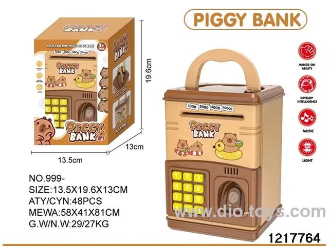 Fingerprint piggy bank