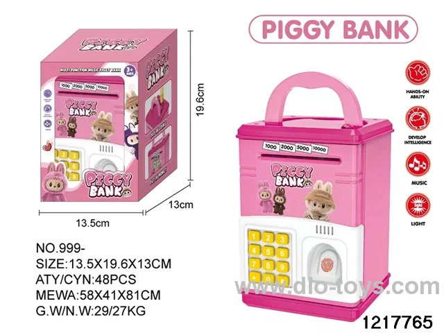 Fingerprint piggy bank