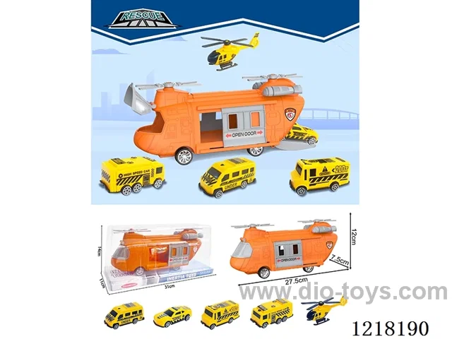 Stowage Rescue Scenario Inertia Transport Plane +5 Helicopter Cars