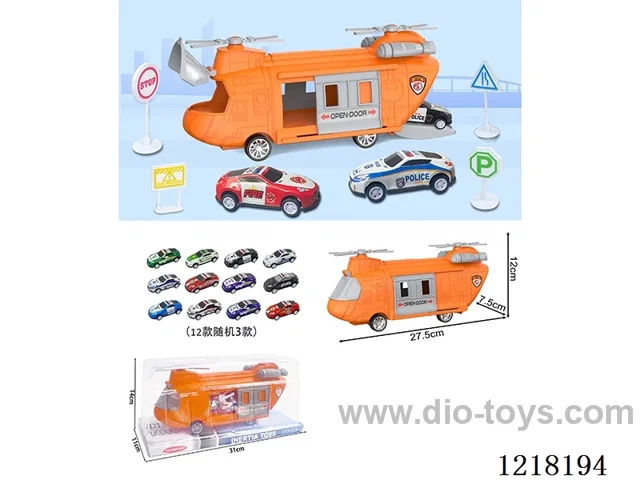 Stowage Rescue Scenario Inertia Transport Plane +3 Tin Truck Signposts