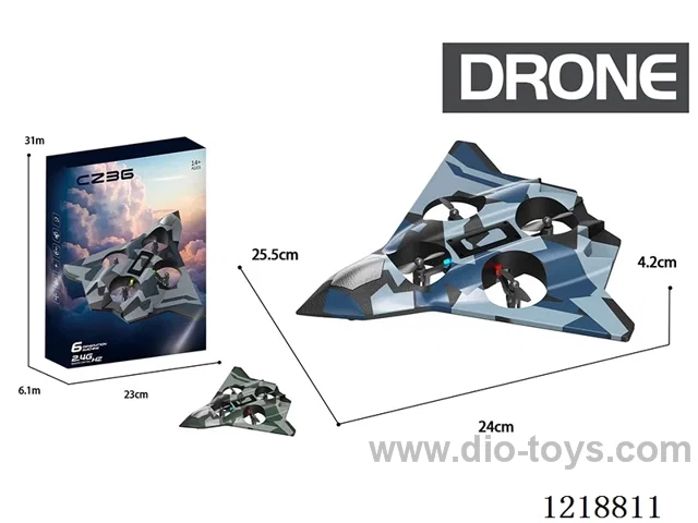RC Airplanes Foam Fighter included battery