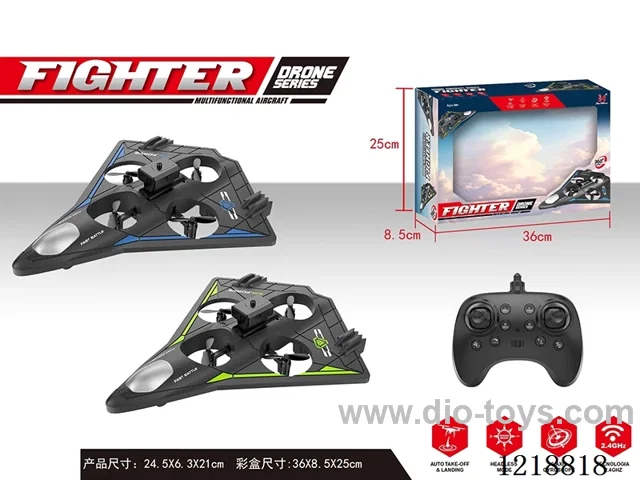 Foam quadcopter drone includes 3.7V 500mAh battery, remote control 3*AAA not included
