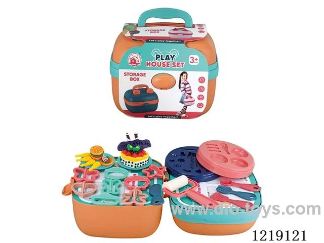 Colorful Clay Storage Tote