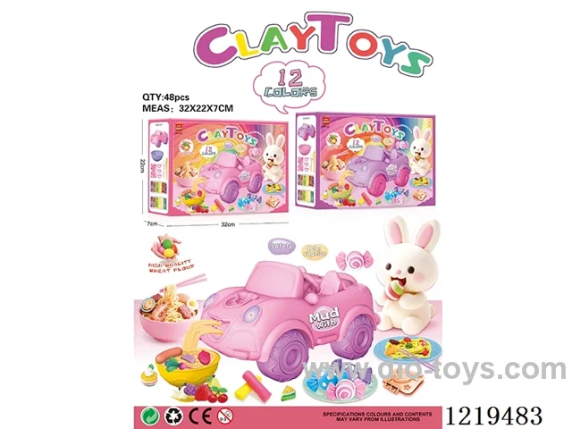 colored clay