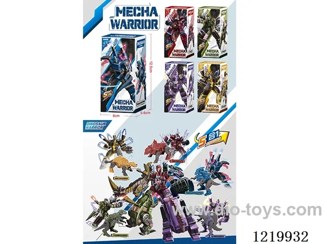 Transform 5 in 1 Dinosaur Warrior