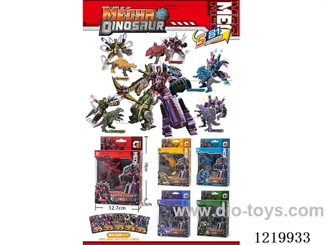 Transform 5 in 1 Dinosaur Warrior