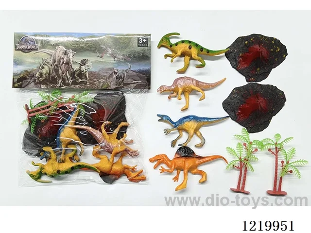 Solid Dinosaur Set