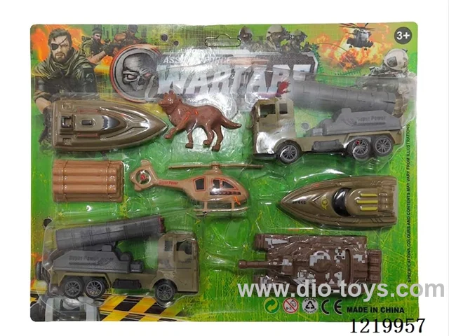 Pull Back Missile Vehicle Set