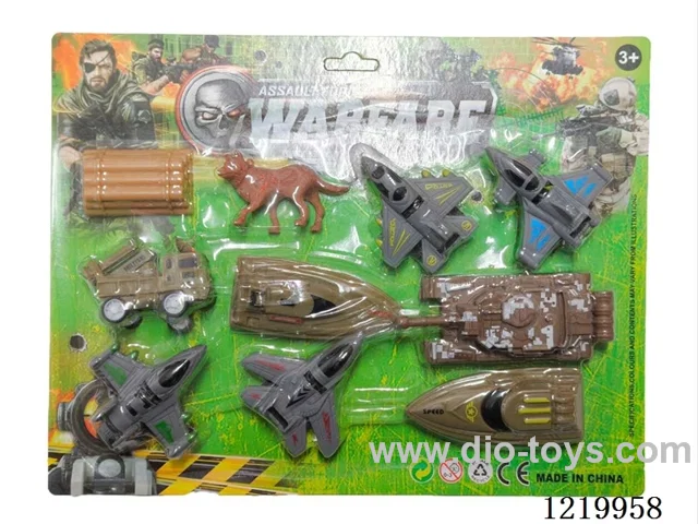 Pull Back Military Fighter Set