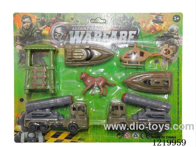 Pull Back Missile Vehicle Set