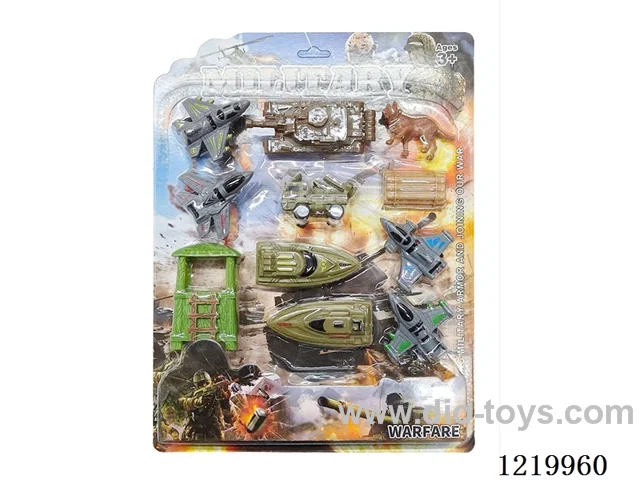 Pull Back Military Fighter Set