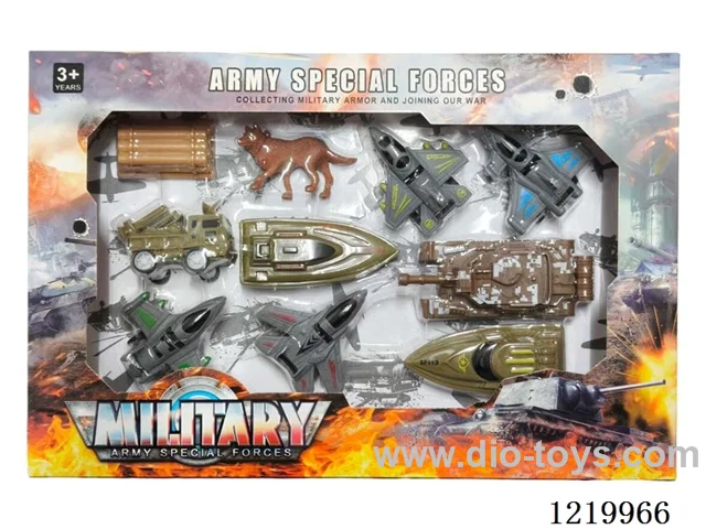 Pull Back Military Fighter Jet Set