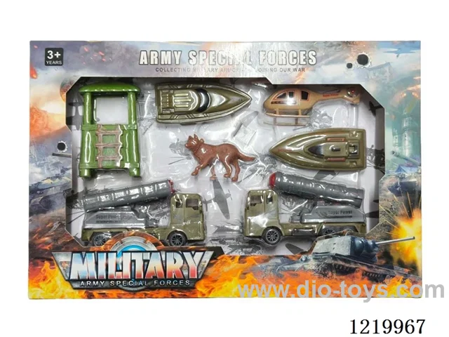 Pull Back Missile Vehicle Set