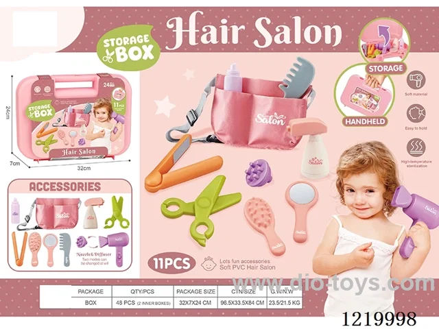 Soft Gel Play House Hairdressing Set
