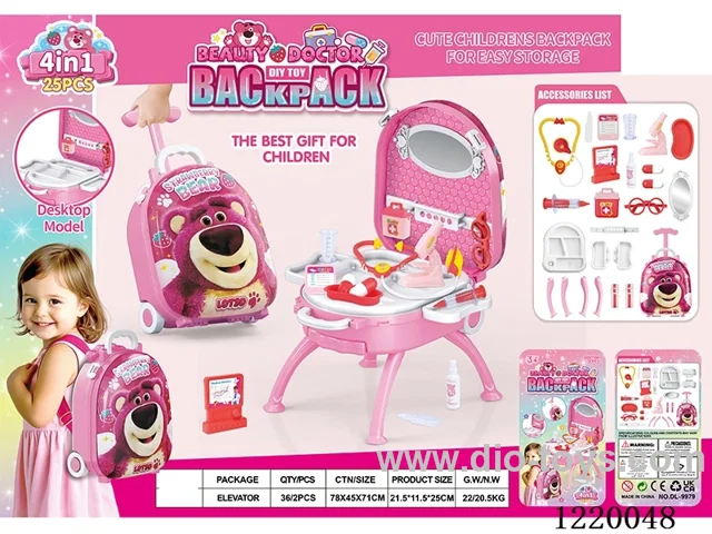 doctor set 4 in 1 (Alloy Backpack)