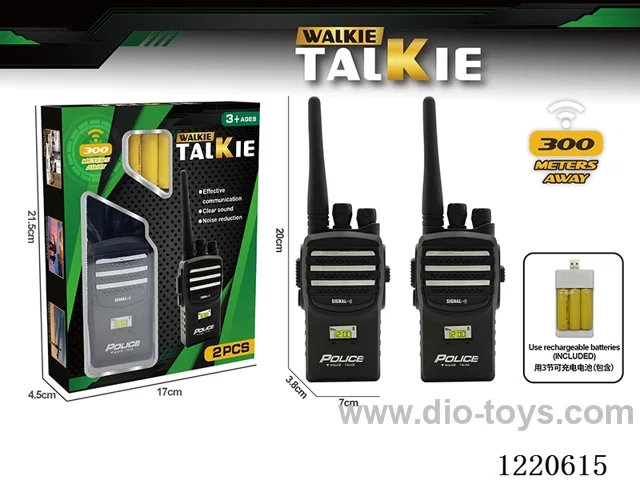 walkie-talkie included battery