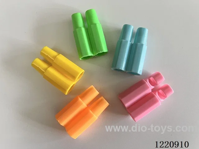 Double Rattle Block Whistle