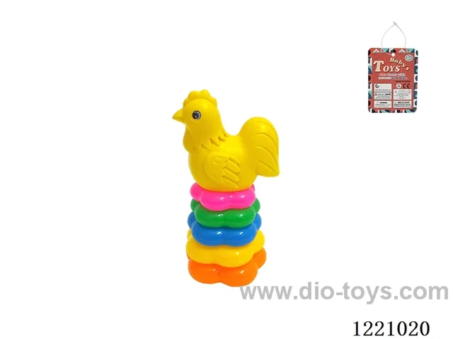 5-Layer Plum-shaped Rainbow Rings (lion)