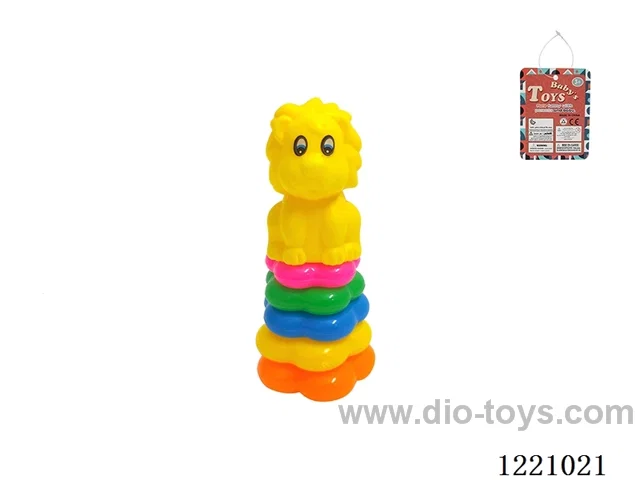 5-Layer Plum-shaped Rainbow Rings (Hen)