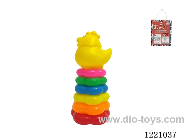 6-Layer Plum-shaped Rainbow Rings (Dinosaur)