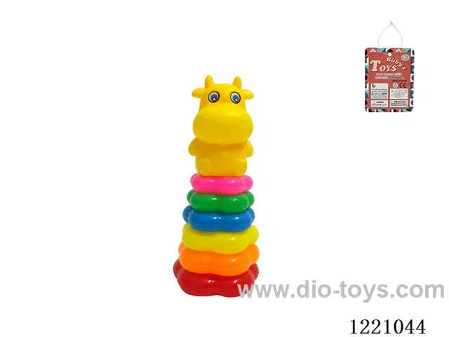 6-Layer Plum-shaped Rainbow Rings (Fish)